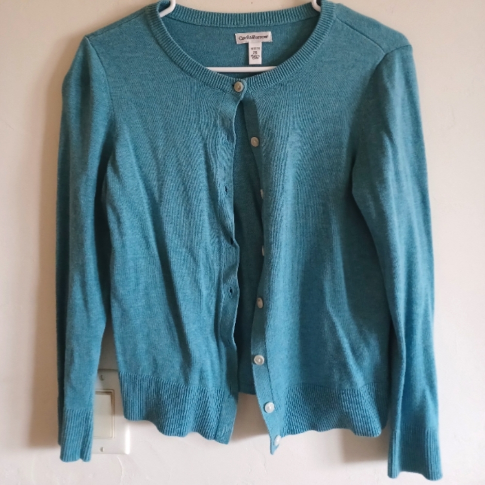 Croft&Barrow blue cardigan